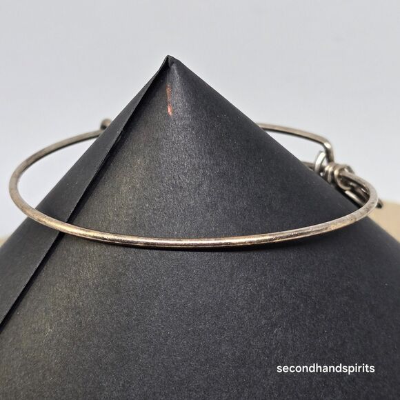 Authentic Alex & Ani Stepmom Silver Tone Expandable Charm Bracelet With Box. - Picture 10 of 11